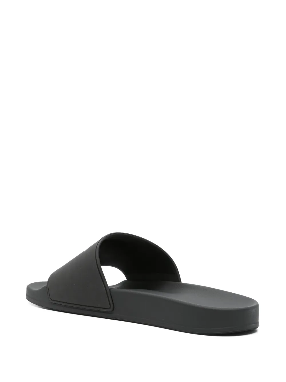 Balenciaga pool slides Black