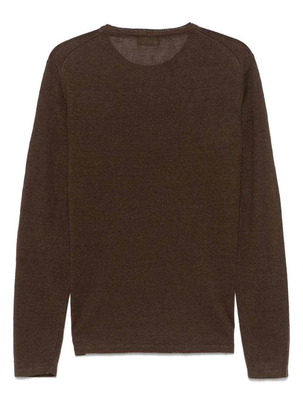 Roberto Collina linen sweater - Bruin