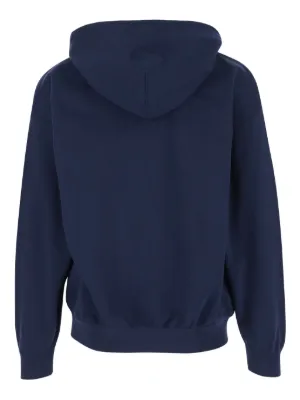パーカー・フーディ Y-3 Navy Blue Graphic Print Sweatshirt With Bold Logo Y-3 - Graphics - Hoodies Sweatshirts | adidas US