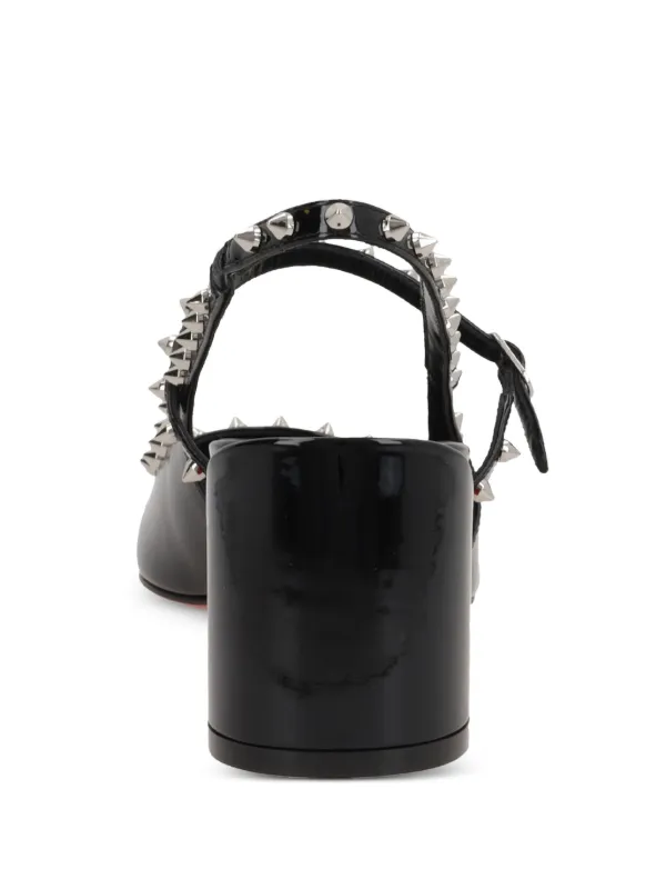 Christian Louboutin Janispikes Pumps | Black | FARFETCH