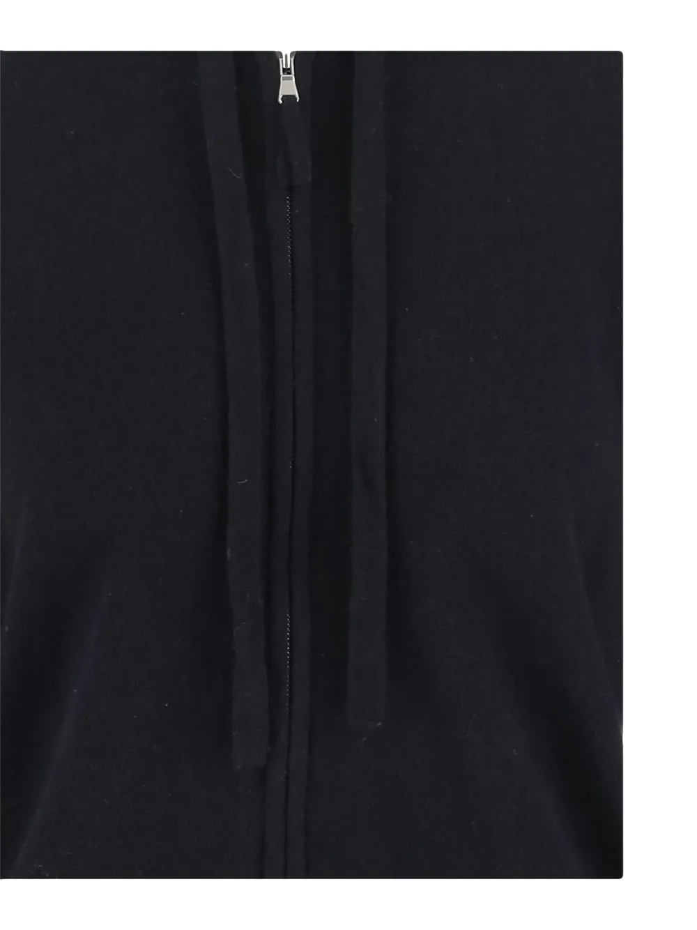 Allude Gebreide hoodie Blauw