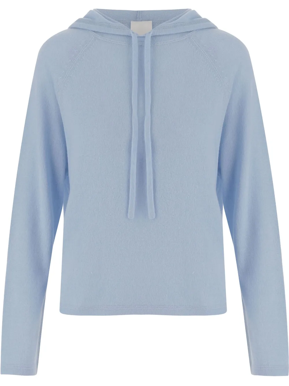 Allude Gebreide hoodie Blauw