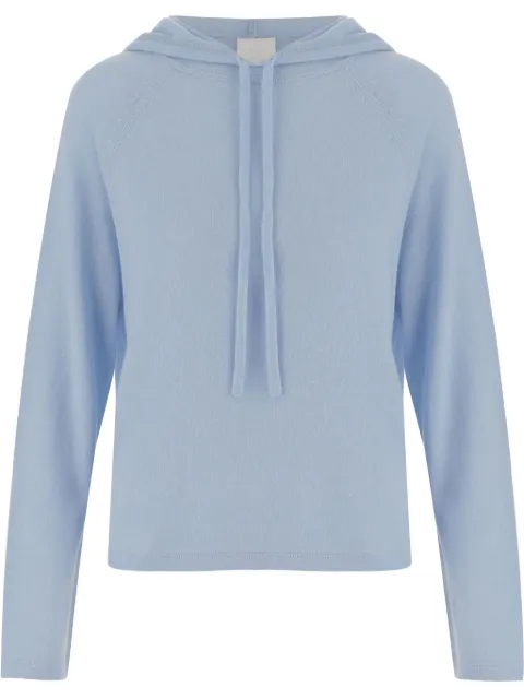 Allude knitted hoodie
