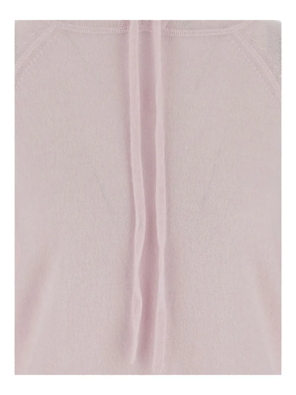 Allude Gebreide hoodie Roze