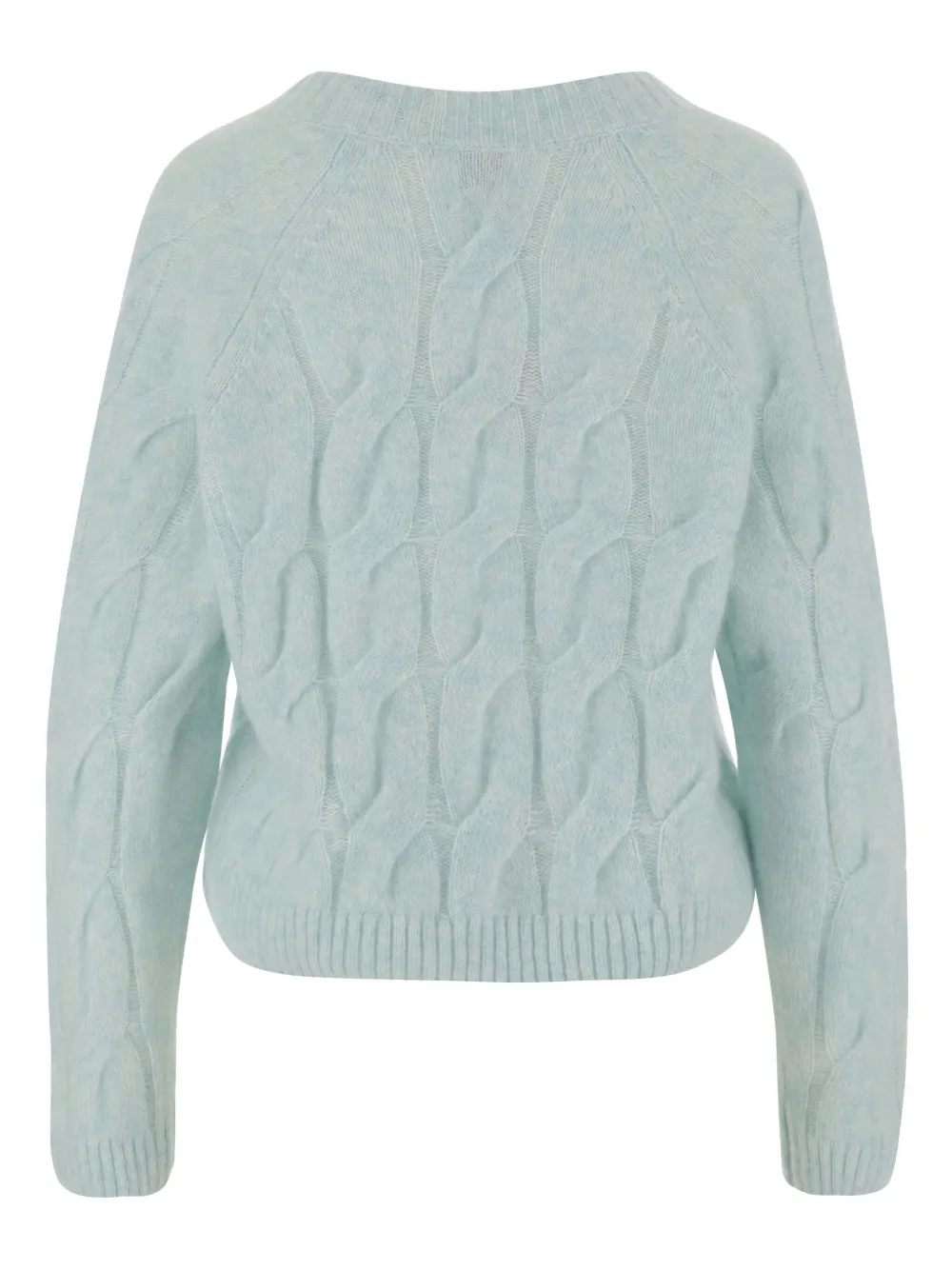 Allude cable-knit sweater - Groen