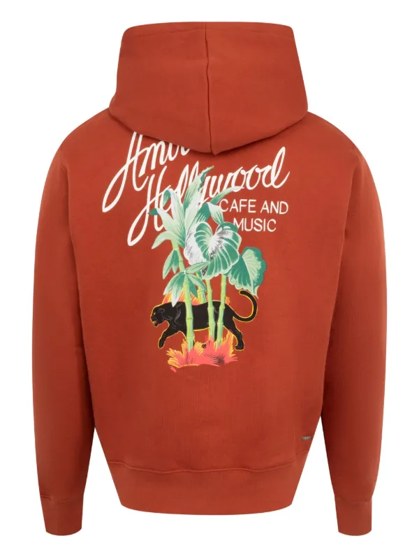 【関税込み】AMIRI オレンジ 'Amiri Hollywood' フーディ Orange 'Amiri Hollywood' Hoodie by AMIRI on Sale