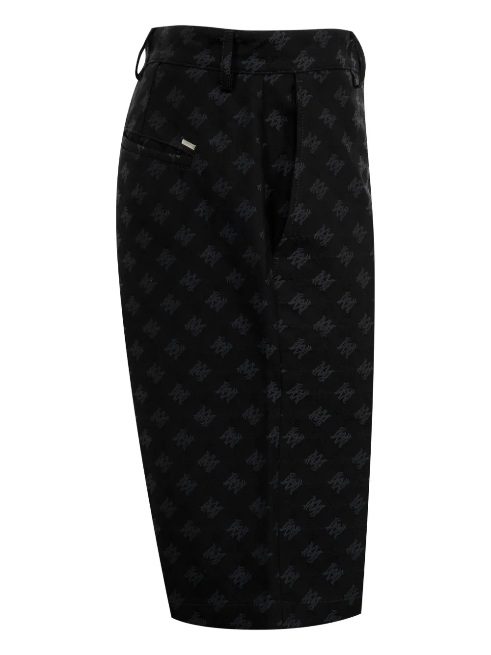 AMIRI Shorts met jacquard Zwart