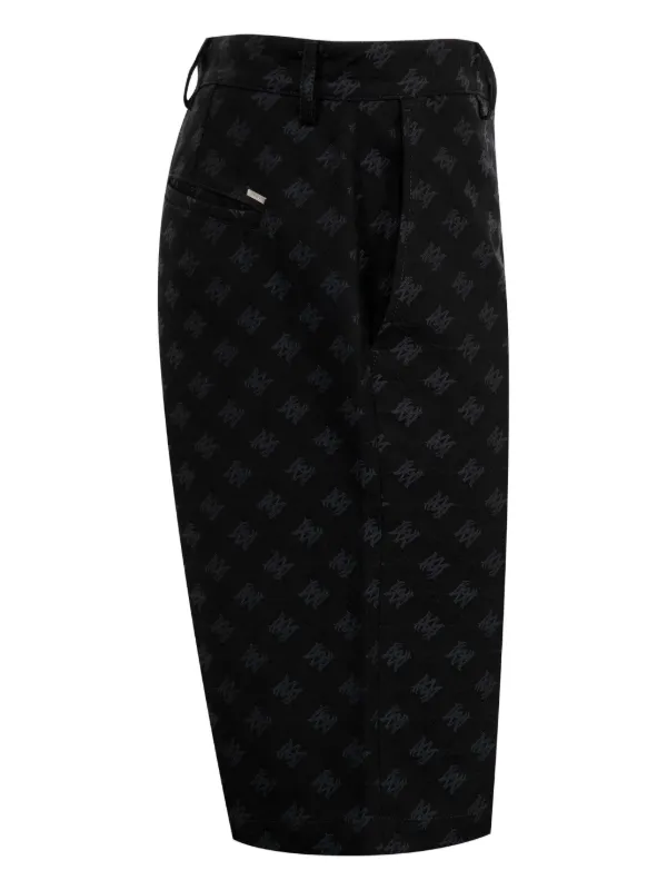 AMIRI ジャカード ショートパンツ | ブラック | FARFETCH JP