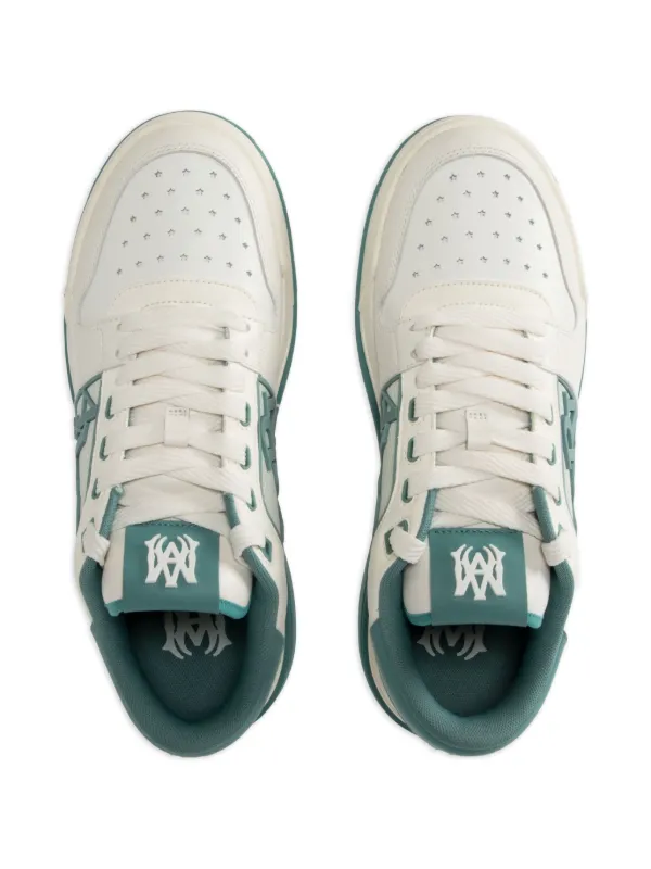 AMIRI Ma Quad Debossed Sneakers | White | FARFETCH