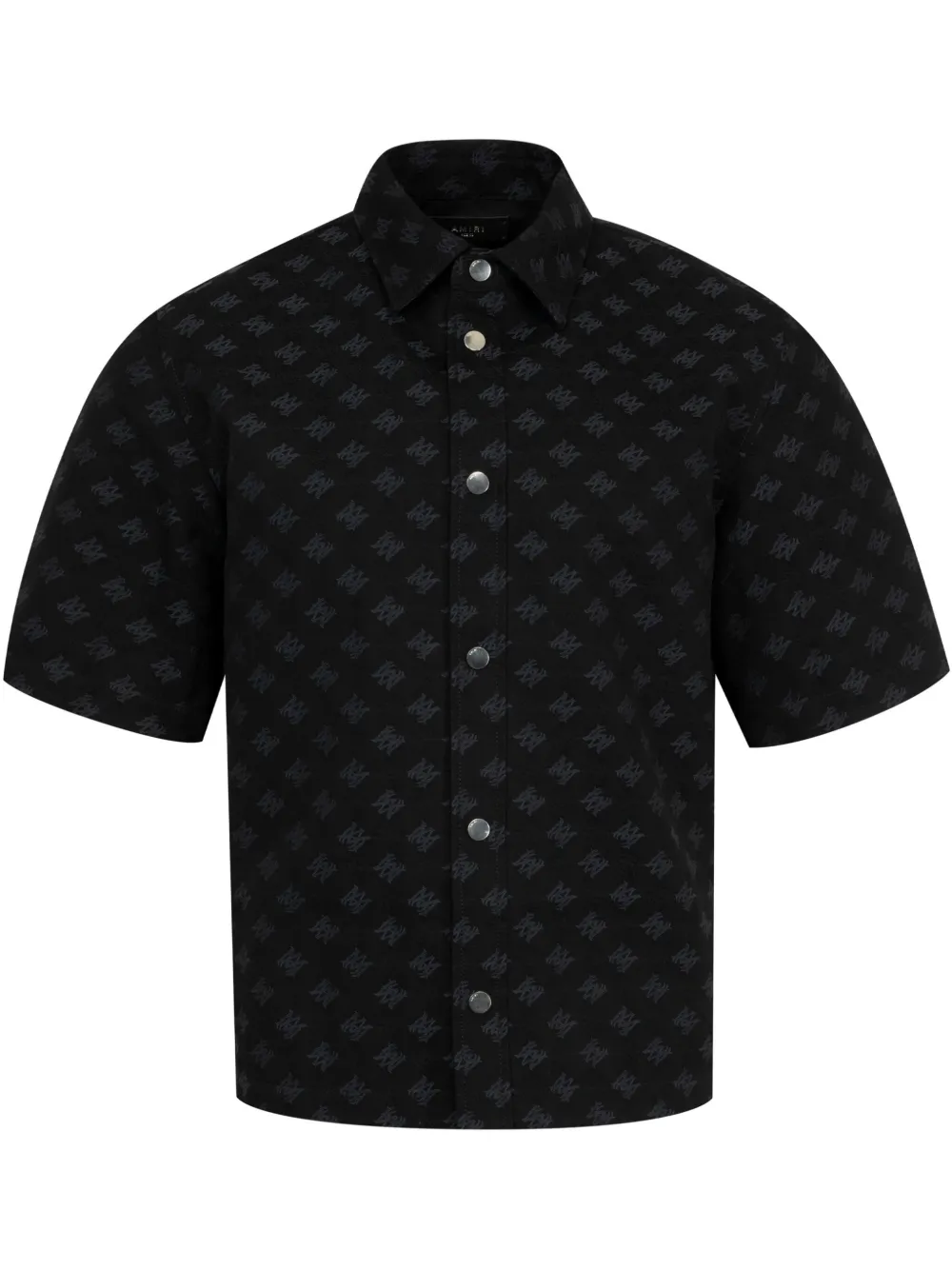 AMIRI Ma Quad overhemd met jacquard Zwart