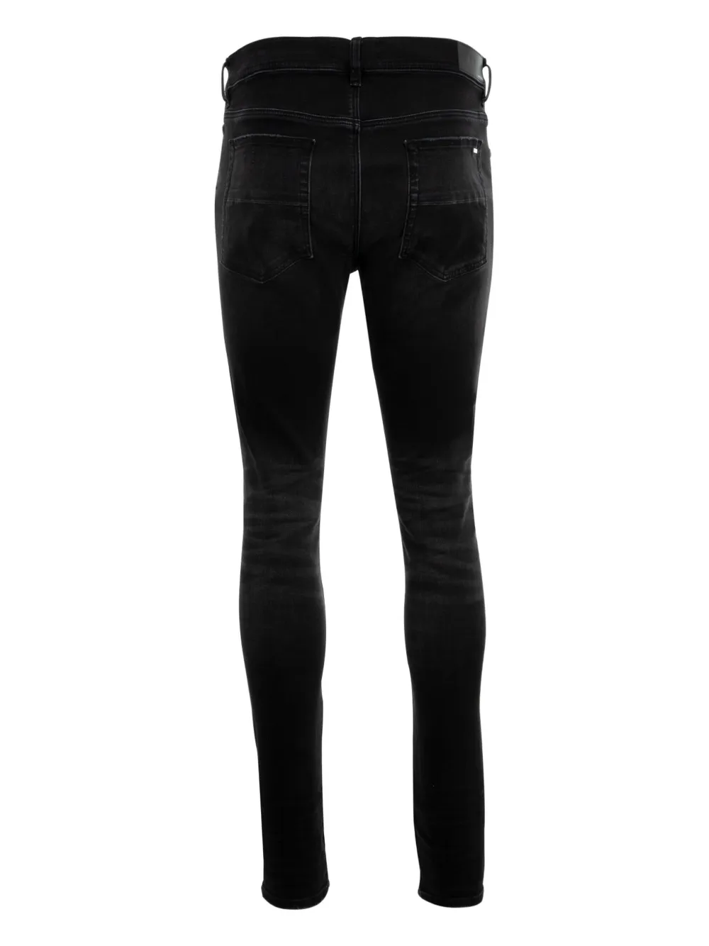 AMIRI distressed skinny jeans - Zwart