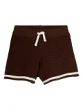 Mini Rodini knitted shorts - Brown