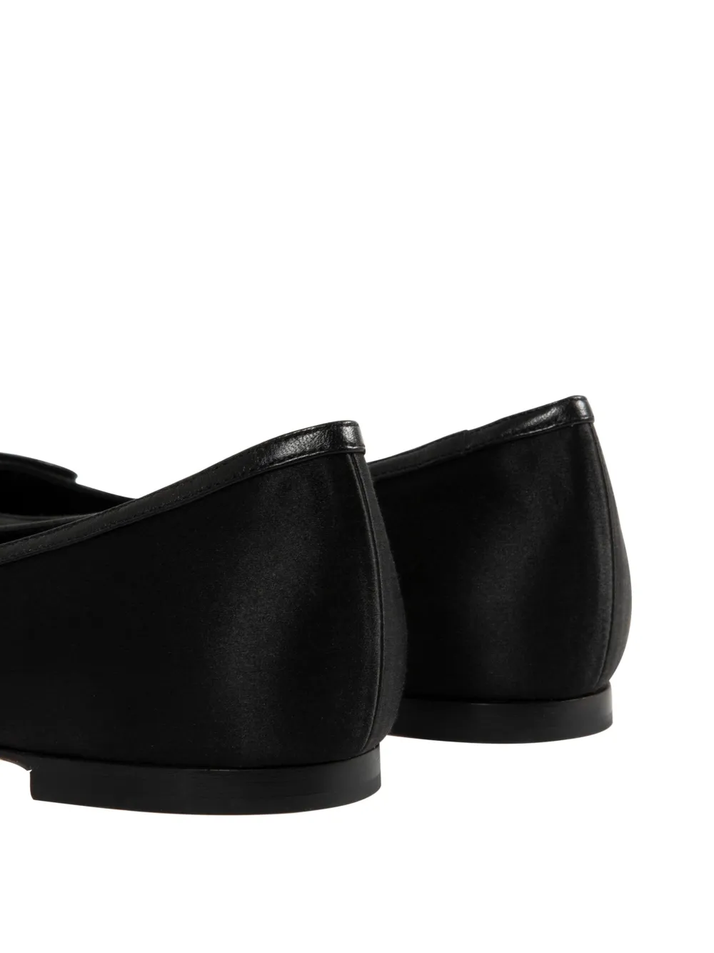 Manolo Blahnik Verallim Ballet Flats In Black