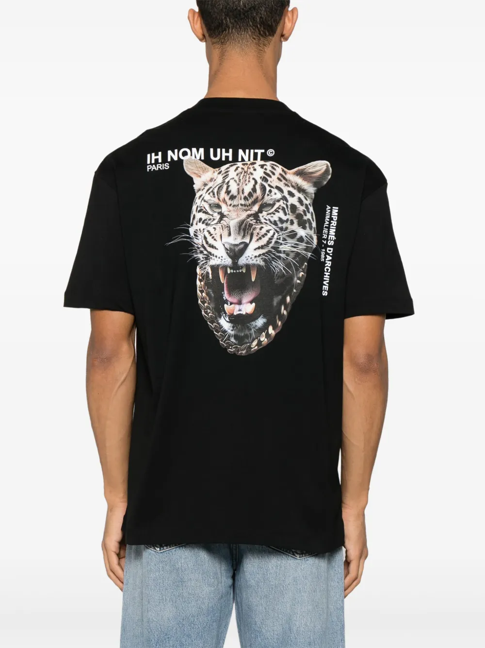 Ih Nom Uh Nit Leopard T-shirt - Zwart