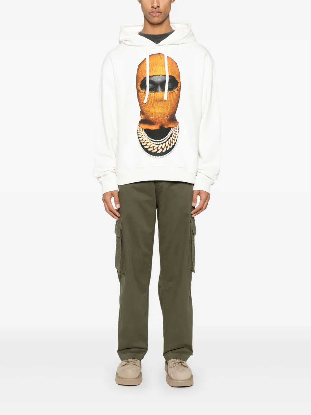 Ih Nom Uh Nit Future Mask hoodie - Wit