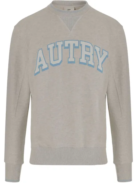 Autry logo-print cotton sweatshirt 