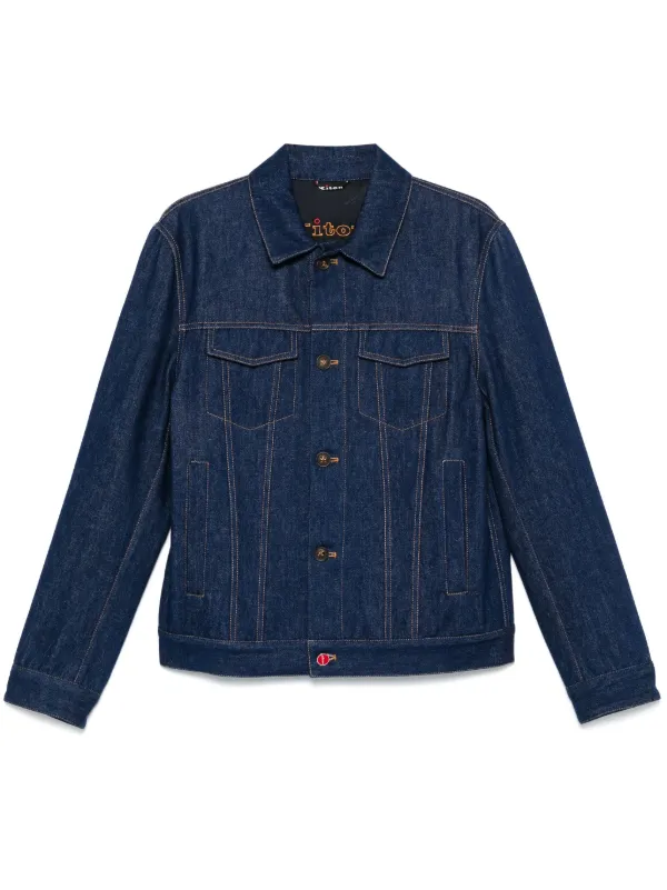 Kiton Denim Jacket | Blue | FARFETCH