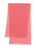Alberta Ferretti silk scarf - Pink