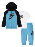 Nike Kids logo tracksuit set - Blue