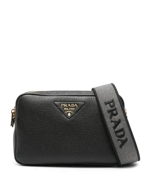 Prada leather cross body bag