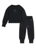 Nike Kids logo-print tracksuit - Black