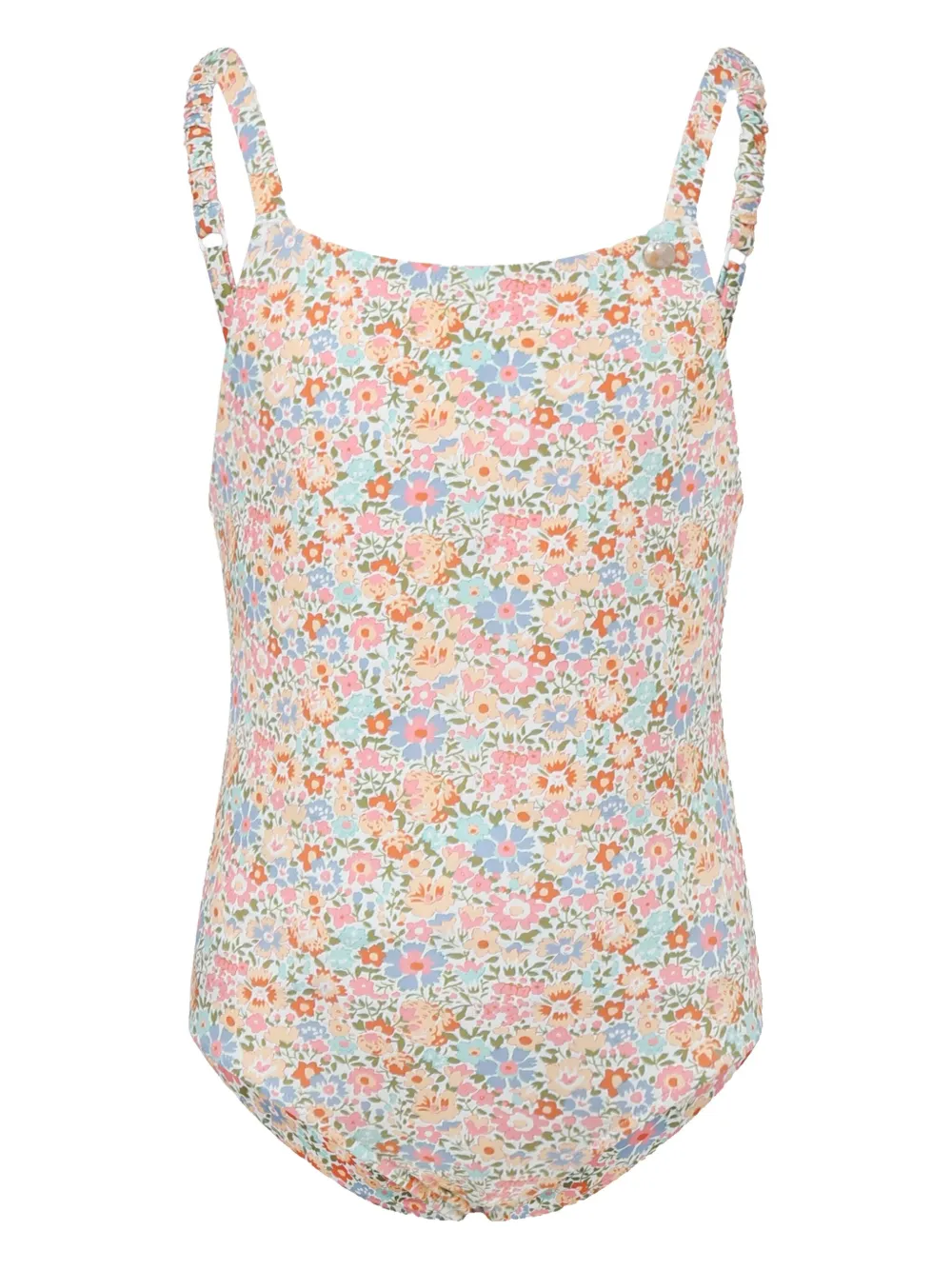 Bonpoint floral swimsuit - Oranje