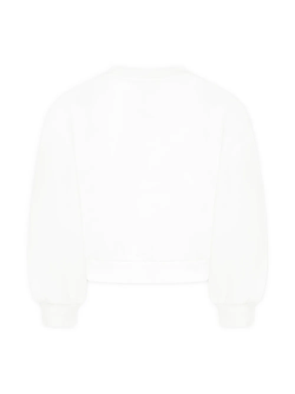 Moschino Kids logo-print sweatshirt - Wit