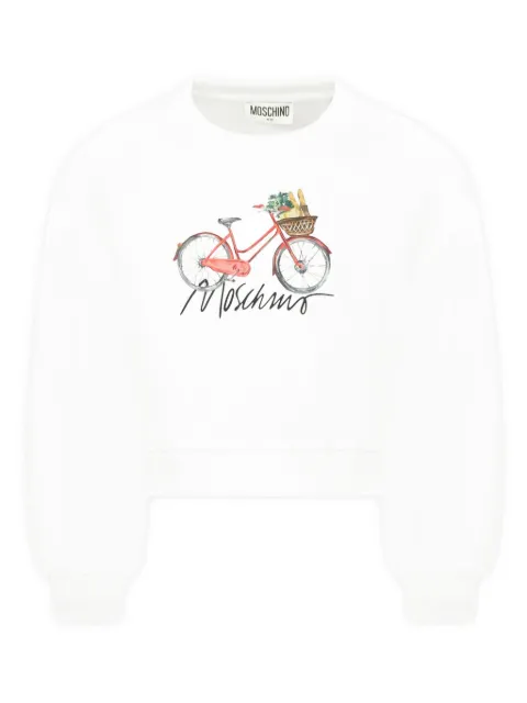 Moschino Kids logo-print sweatshirt