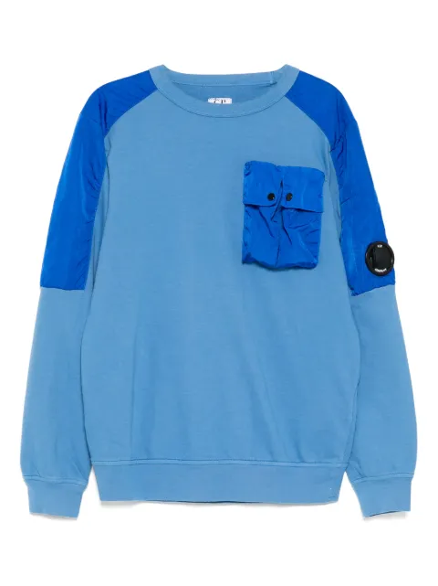 C.P. Company Kids logo-embroidered sweatshirt