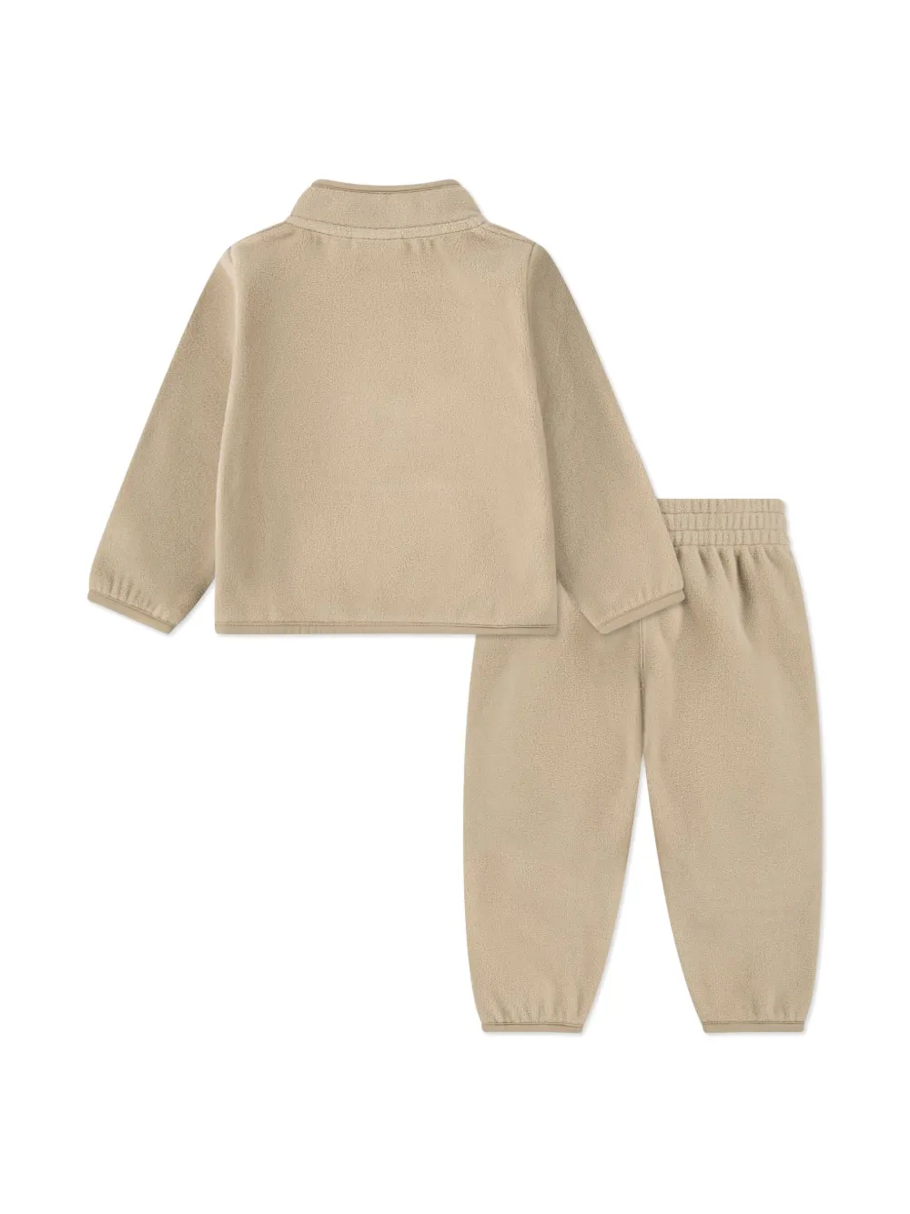 Nike Kids logo tracksuit set - Beige