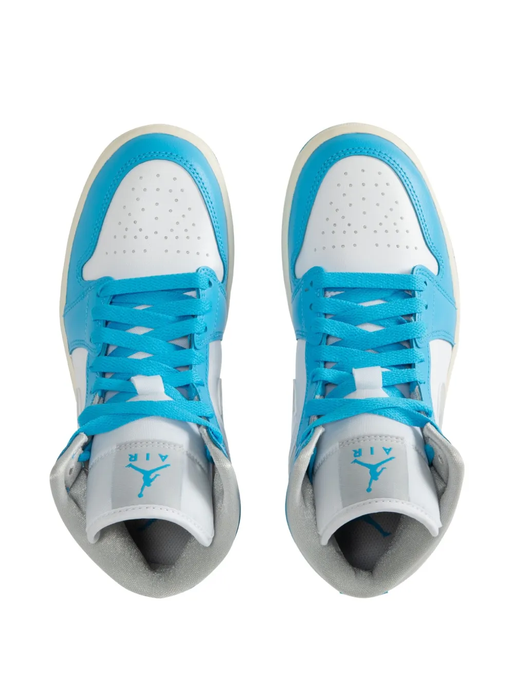 Jordan Air  1 Mid Sneakers In Blue