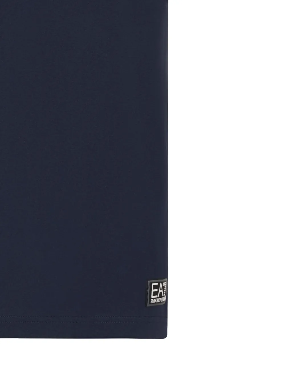 Ea7 Emporio Armani Poloshirt met logopatch - Blauw