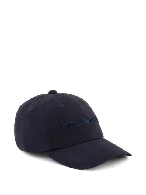 Emporio Armani logo-embroidered cap