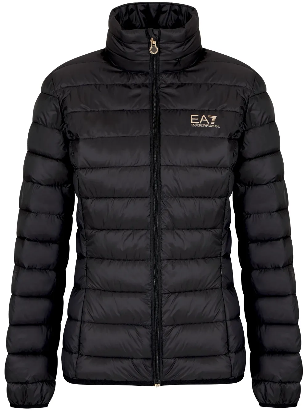 Ea7 Emporio Armani logo-print puffer jacket | Black | Image 1