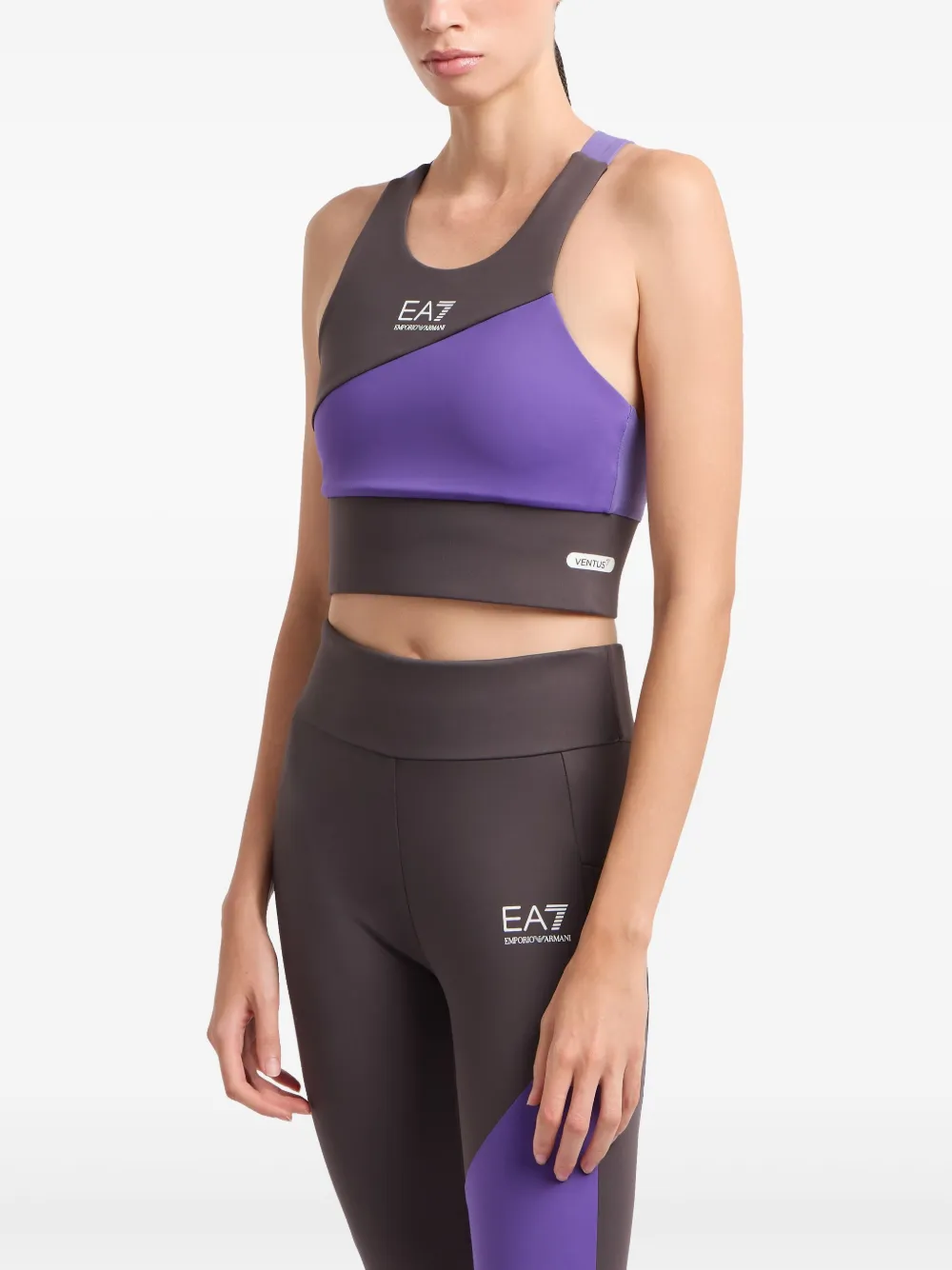 Ea7 Emporio Armani Dynamic Athlete sport-bh - Paars