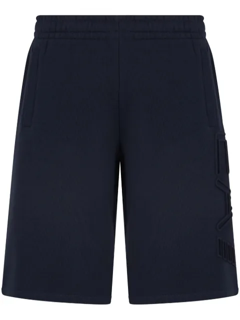 Ea7 Emporio Armani logo-embossed bermuda shorts