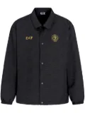 Ea7 Emporio Armani Soccer sport jacket - Black