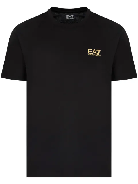 Ea7 Emporio Armani playera con logo estampado