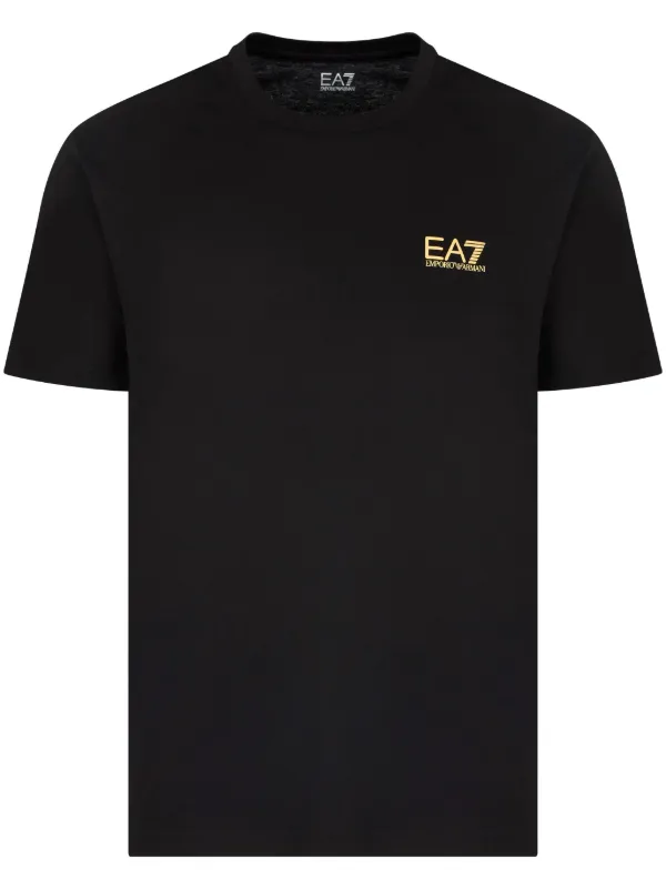 Ea7 Emporio Armani ロゴ Tシャツ | ブラック | FARFETCH JP