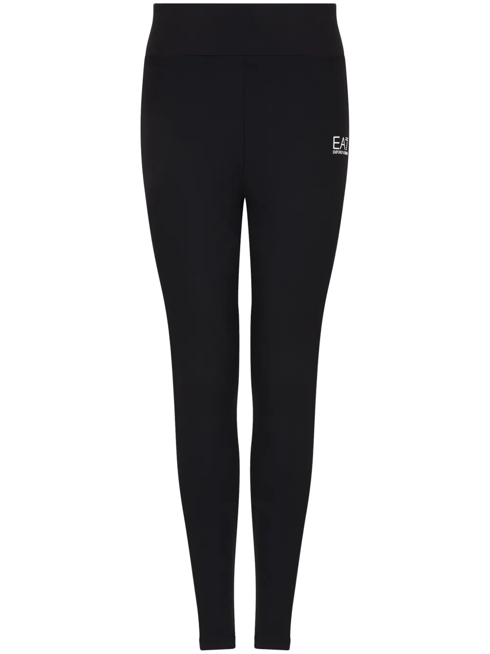 Ea7 Emporio Armani Leggings con stampa - Nero