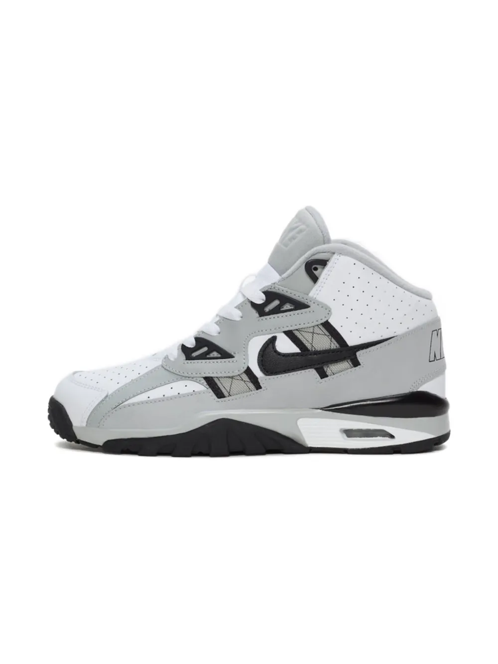 Nike Kids Air Trainer SC "Raiders Helmet" high-top sneakers Grijs