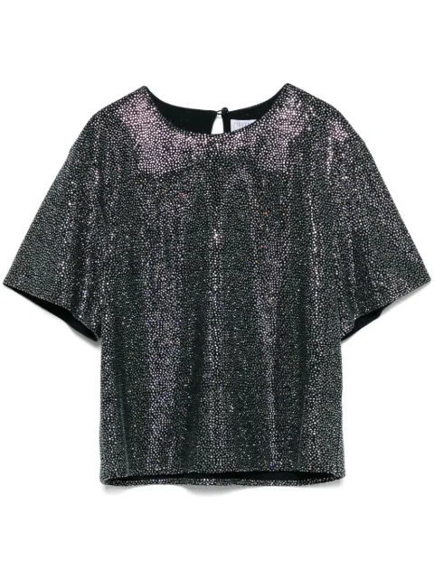 Giuseppe Di Morabito t-shirt à ornements strassés