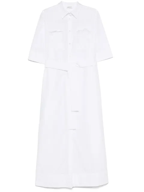 P.A.R.O.S.H. floral-embroidered maxi dress