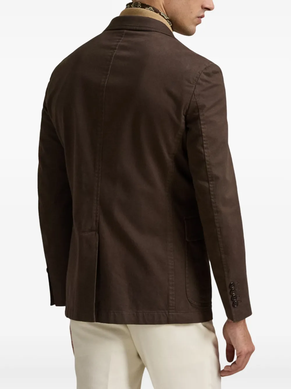 Polo Ralph Lauren Blazer met enkele rij knopen Bruin