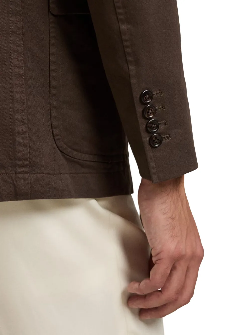 Polo Ralph Lauren Blazer met enkele rij knopen Bruin