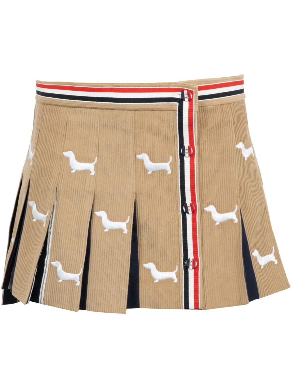 Thom Browne Hector コーデュロイ スカート - ニュートラル Thom Browne Hector コーデュロイ スカート - ニュートラル