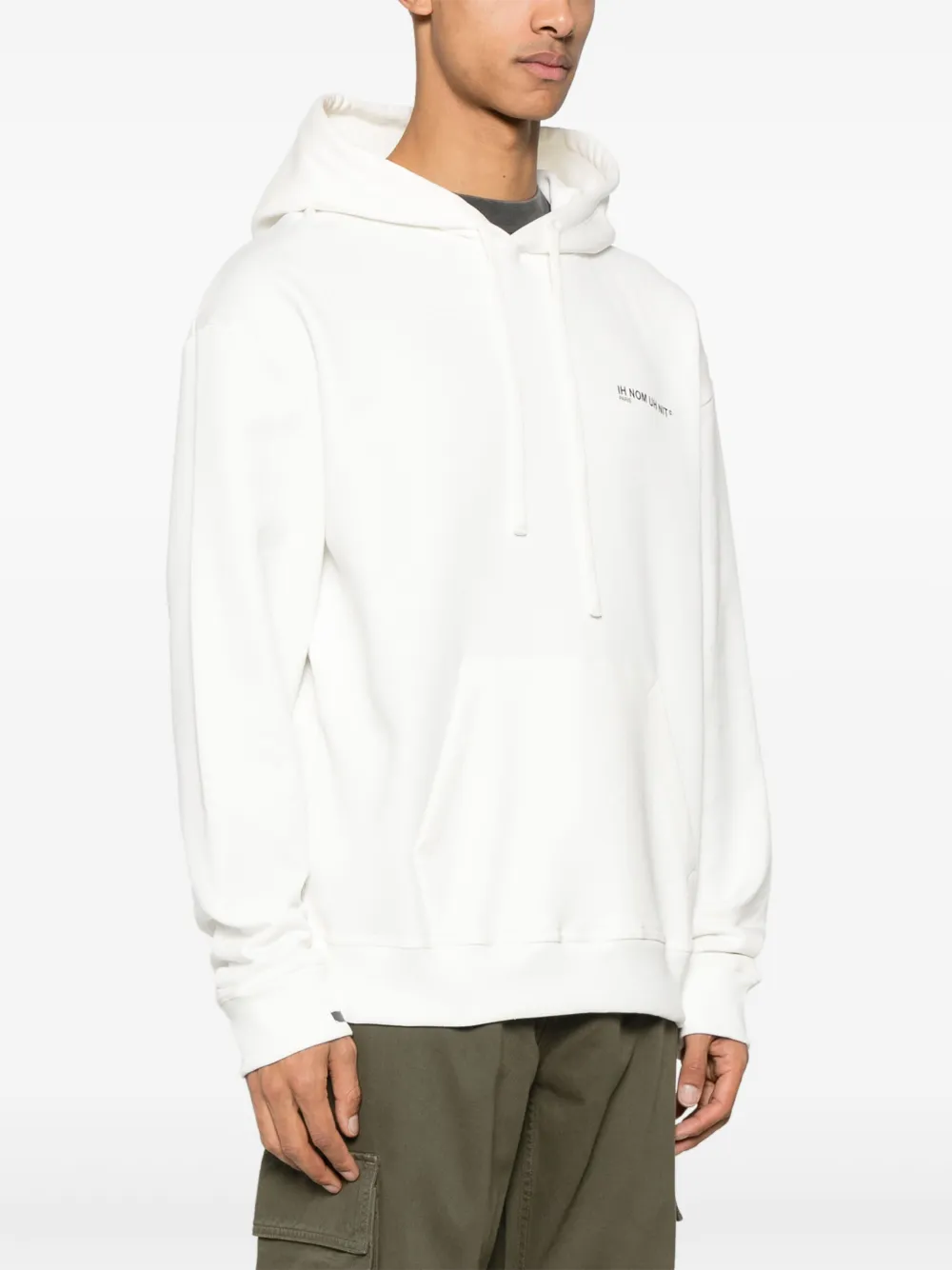 Ih Nom Uh Nit Leopard Mask Hoodie In 白色