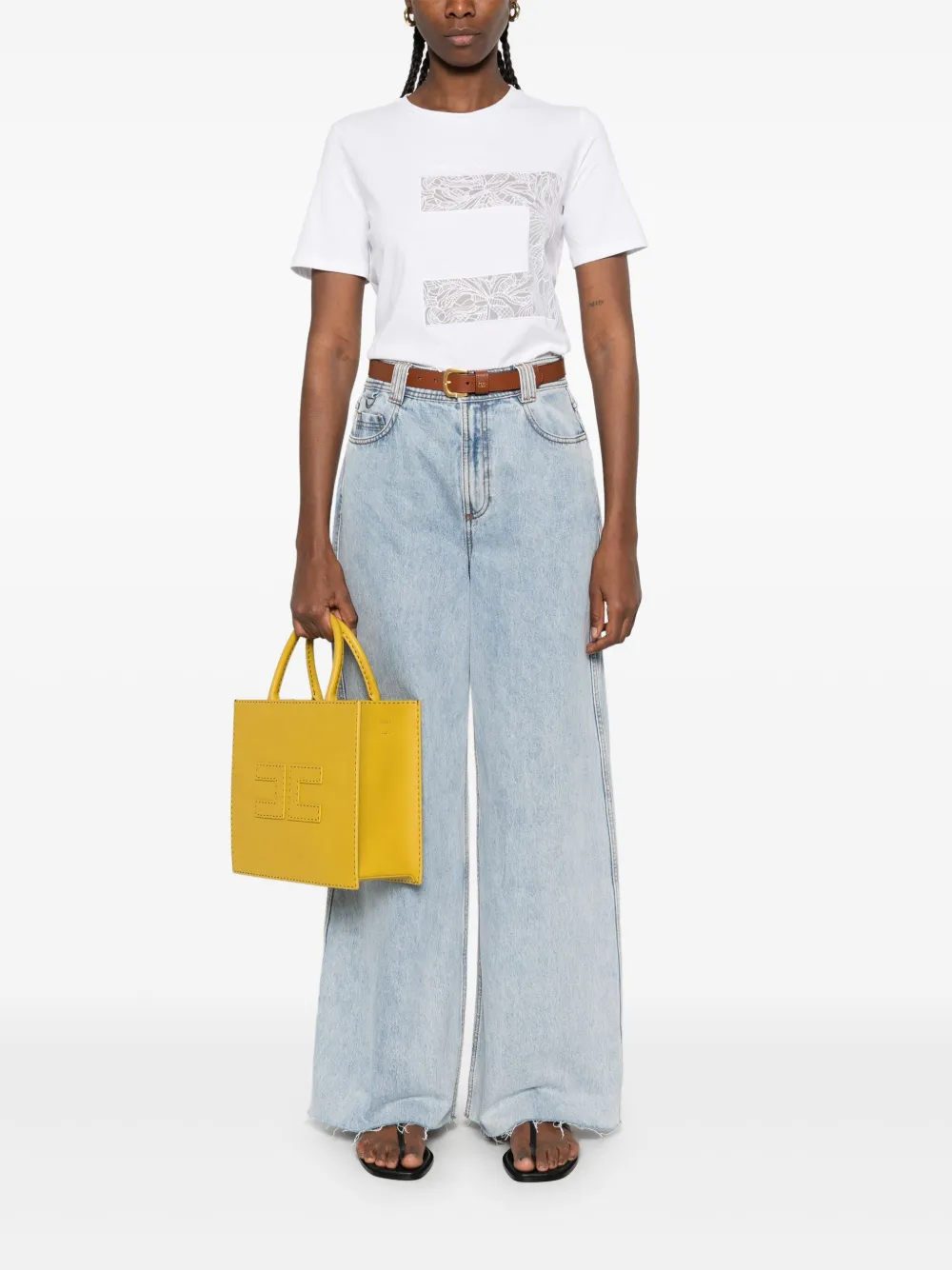 Elisabetta Franchi playera con logo | Playeras y jerséis | Image 2