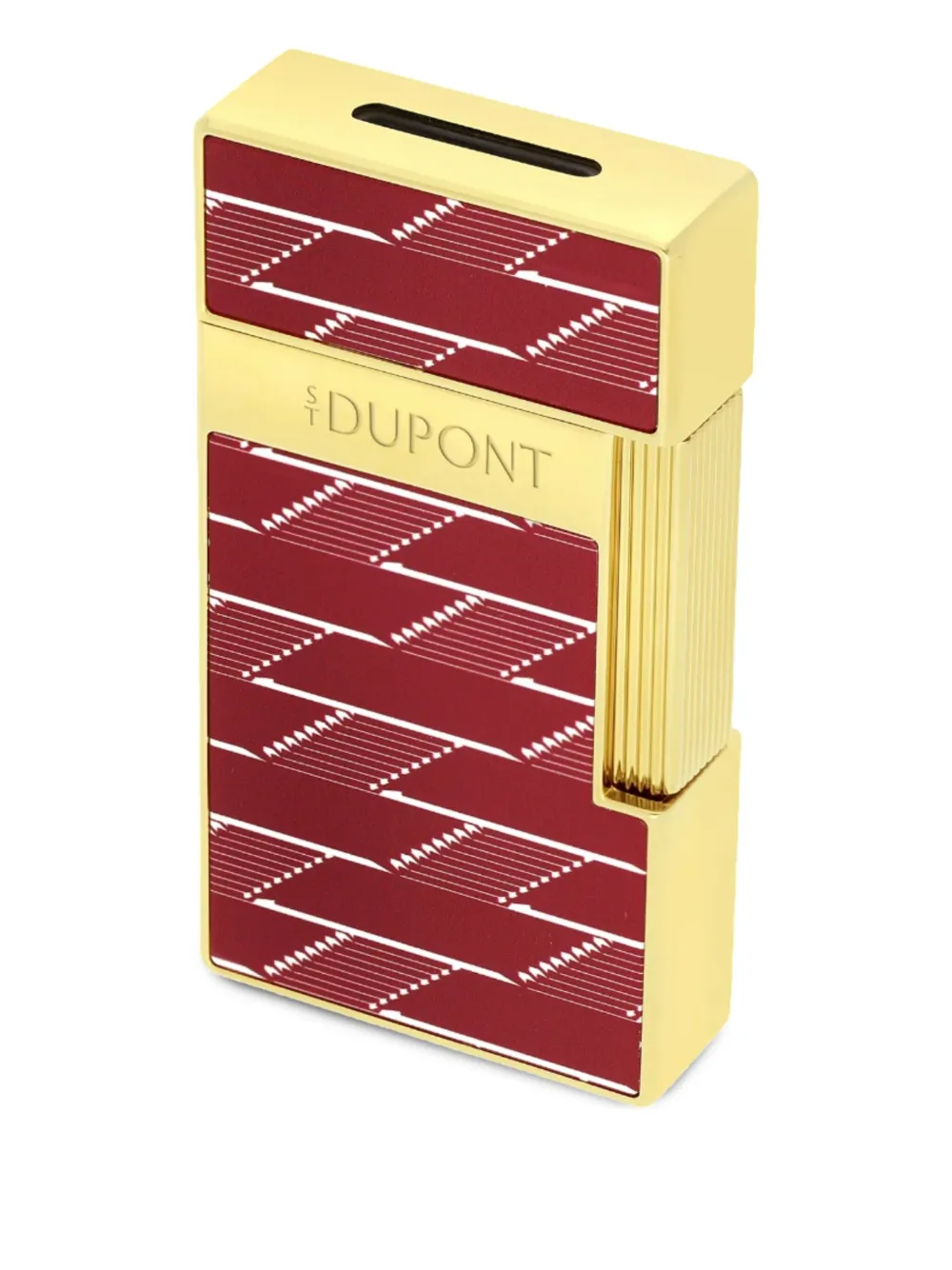 St Dupont Lacquer Lighter In Red