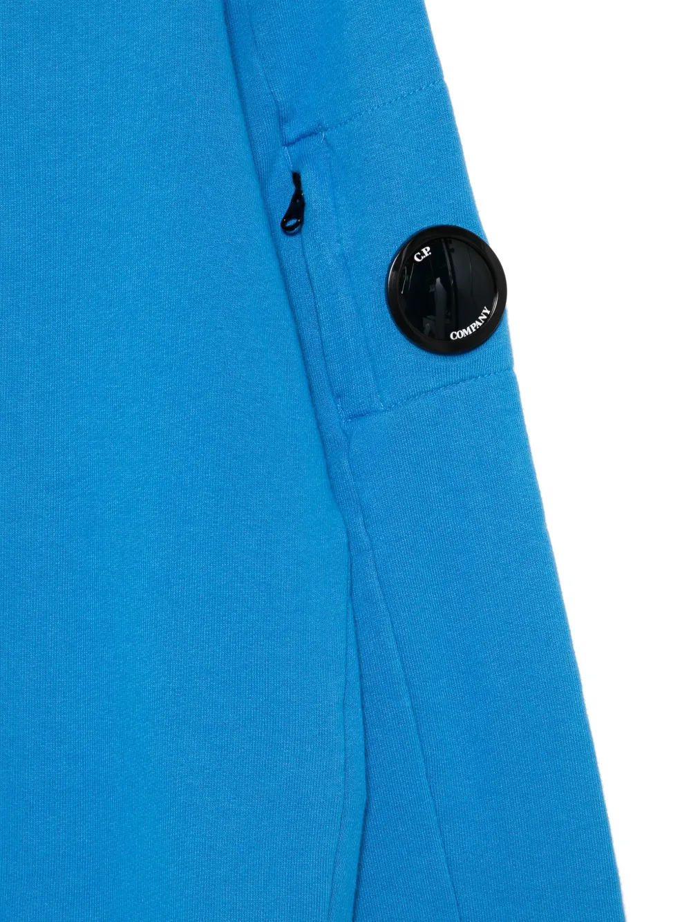 C.P. Company Kids Trui verfraaid met Lens Blauw